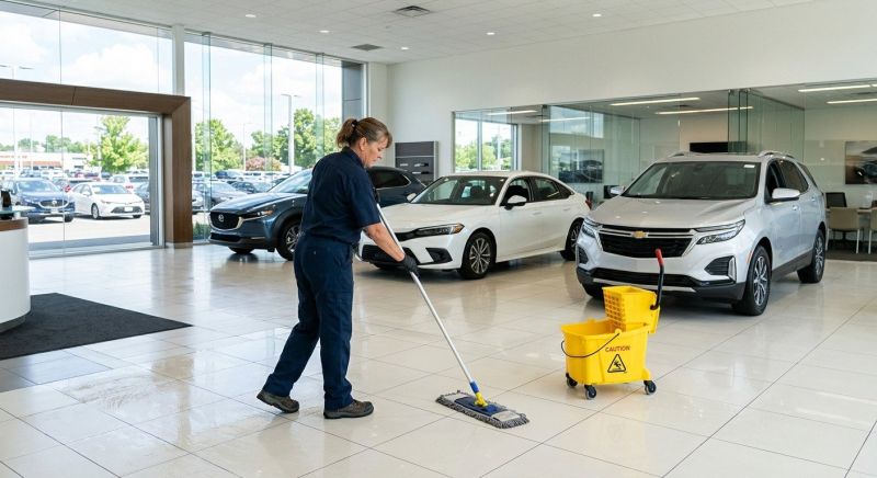 Car Dealership Cleaning in Frisco, TX
