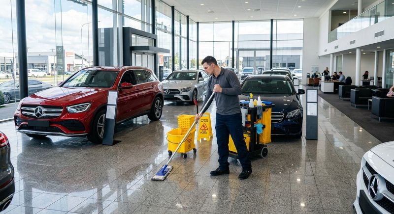 Car Dealership Cleaning in Conroe, TX