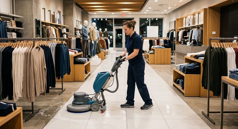 Commercial Floor Cleaning in Denton, TX