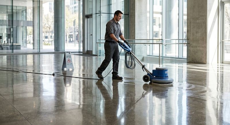 Commercial Floor Shining in Orange County, CA