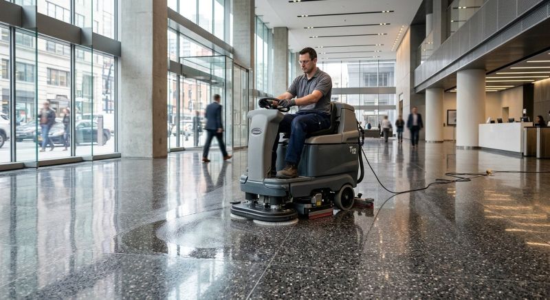 Commercial Floor Shining in Los Angeles County, CA