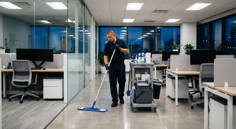 Commercial Kitchen Mopping in Shreveport, LA