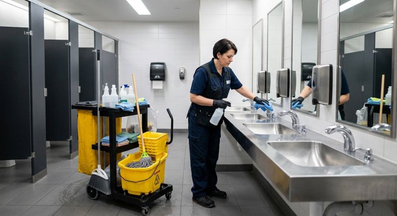 Commercial Restroom Cleaning in Shreveport, LA
