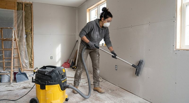 Drywall Dust Cleaning in Madison, WI