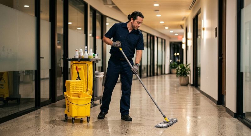 Janitorial Mopping Service in Denton, TX
