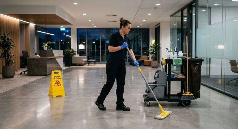 Janitorial Mopping Service in Conroe, TX