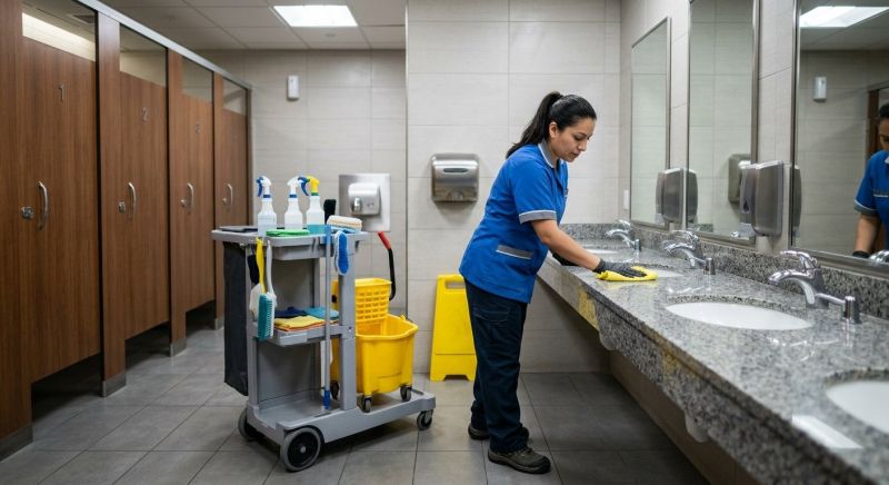 Office Bathroom Cleaning in Shreveport, LA