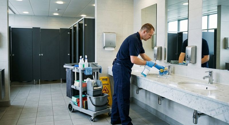 Office Bathroom Cleaning in Boerne, TX