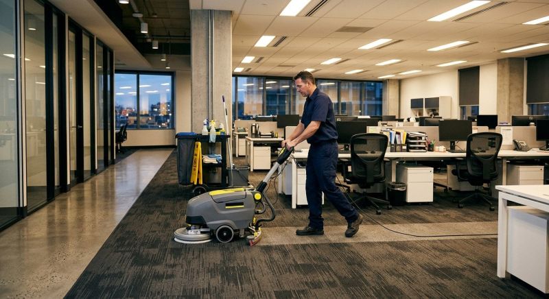 Office Floor Cleaning in New Braunfels, TX